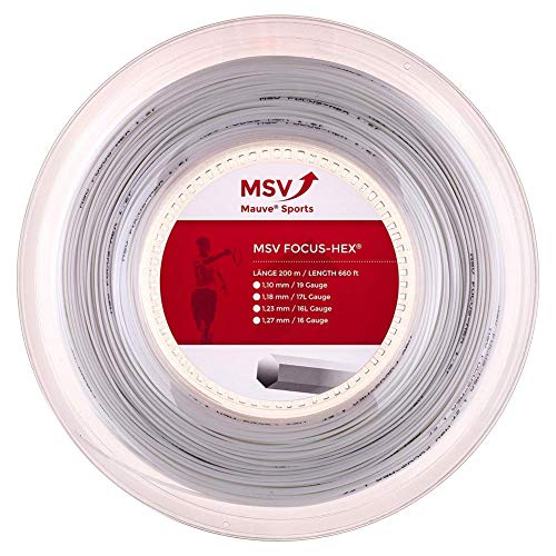 MSV Saitenrolle Focus-HEX, Weiß, 1.23mm, 0355000124400030 MSV Saitenrolle Focus-HEX, Weiß, 1.23mm, 0355000124400030 von MSV