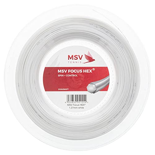 MSV Saitenrolle Focus-HEX, Weiß, 1.27mm, 0355000124400012 MSV Saitenrolle Focus-HEX, Weiß, 1.27mm, 0355000124400012 von MSV
