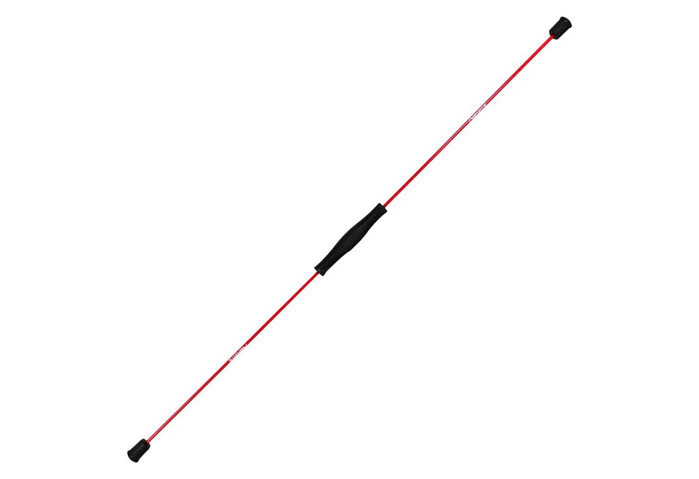 MSports® Swingstick Schwingstab 160 cm – Fitness Swingstick aus Fiberglas für Ganzkörpertraining in Rot oder Blau Swing Stick von MSports®
