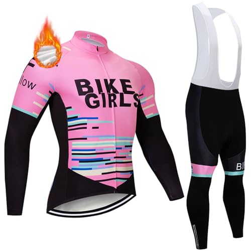 Winter Radsport trikot Set Männer Set Rennrad für Herren Warme Fahrradbekleidung von MTBHW