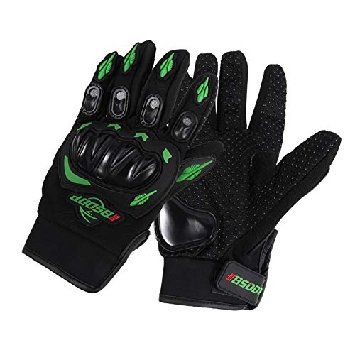 MUCKLILY 1 Paar Handschuhe Befreien Spitzenhandschuhe Grünes Handschuhe Frauen Uv-Hand Fingerlos Fahrhandschuhe Sensenmann Fahren Brille Schwarze Handschuhe Herren Pu Green von MUCKLILY