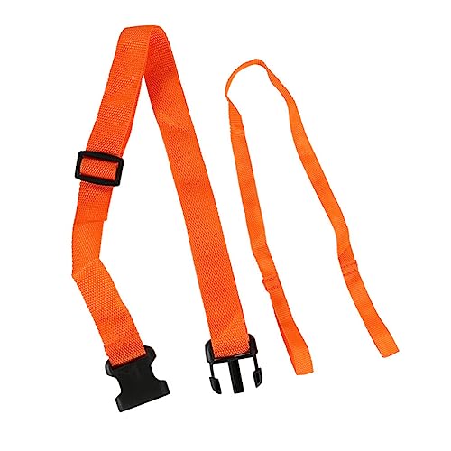 MUELODSIC 2St Seilwasser schwimmgurt schwimmgürtel schwimmgurt für schwimmgürtel für schwimmgurtel Schwimmen Boot Abzieher Pole hängend Sicherheitsseil Orange von MUELODSIC