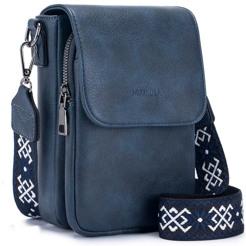 MUIIKOLA Handytasche zum Umhängen,RFID-Blockierung große Kapazität Handy Umhängetasche Damen Leder,Handytasche mit Geldbörse zum Umhängen,umhängetasche damen Breiter Gurt abnehmbarer Schultergur MUIIKOLA Handytasche zum Umhängen,RFID-Blockierung große Kapazität Handy Umhängetasche Damen Leder,Handytasche mit Geldbörse zum Umhängen,umhängetasche damen Breiter Gurt abnehmbarer Schultergur von MUIIKOLA