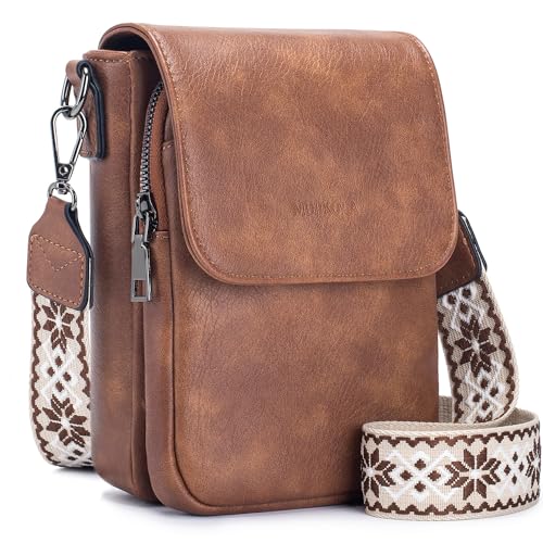 MUIIKOLA Handytasche zum Umhängen,RFID-Blockierung große Kapazität Handy Umhängetasche Damen Leder,Handytasche mit Geldbörse zum Umhängen,umhängetasche damen Breiter Gurt abnehmbarer Schultergur MUIIKOLA Handytasche zum Umhängen,RFID-Blockierung große Kapazität Handy Umhängetasche Damen Leder,Handytasche mit Geldbörse zum Umhängen,umhängetasche damen Breiter Gurt abnehmbarer Schultergur von MUIIKOLA
