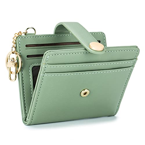 MUIIKOLA Slim Wallet,Geldbörse Damen Slim RFID-Blockierung,Leder Geldbörse Damen Klein,Kreditkartenhalter mit Schlüsselanhänger, Münzfach mit Reißverschluss MUIIKOLA Slim Wallet,Geldbörse Damen Slim RFID-Blockierung,Leder Geldbörse Damen Klein,Kreditkartenhalter mit Schlüsselanhänger, Münzfach mit Reißverschluss von MUIIKOLA