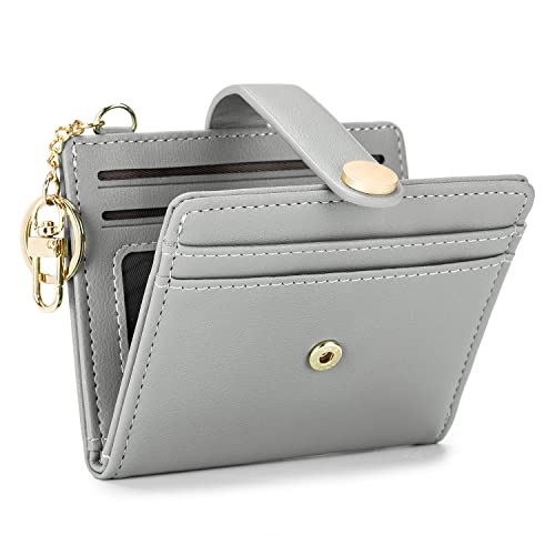 MUIIKOLA Slim Wallet,Geldbörse Damen Slim RFID-Blockierung,Leder Geldbörse Damen Klein,Kreditkartenhalter mit Schlüsselanhänger, Münzfach mit Reißverschluss MUIIKOLA Slim Wallet,Geldbörse Damen Slim RFID-Blockierung,Leder Geldbörse Damen Klein,Kreditkartenhalter mit Schlüsselanhänger, Münzfach mit Reißverschluss von MUIIKOLA
