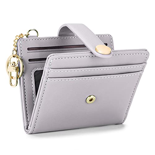 MUIIKOLA Slim Wallet,Geldbörse Damen Slim RFID-Blockierung,Leder Geldbörse Damen Klein,Kreditkartenhalter mit Schlüsselanhänger, Münzfach mit Reißverschluss MUIIKOLA Slim Wallet,Geldbörse Damen Slim RFID-Blockierung,Leder Geldbörse Damen Klein,Kreditkartenhalter mit Schlüsselanhänger, Münzfach mit Reißverschluss von MUIIKOLA