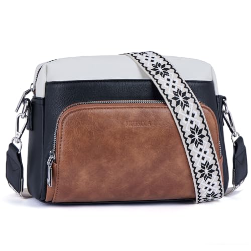 MUIIKOLA Umhängetasche Damen,Crossbody Bag Klein,Damen-umhängetaschen PU Leder mit Verstelbaar Schultergurt MUIIKOLA Umhängetasche Damen,Crossbody Bag Klein,Damen-umhängetaschen PU Leder mit Verstelbaar Schultergurt von MUIIKOLA