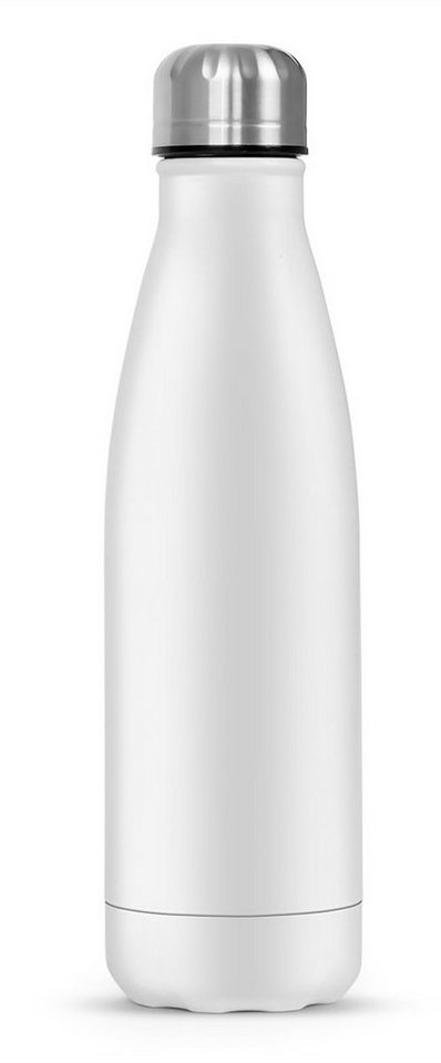 MULISOFT Trinkflasche BPA-frei, Auslaufsicher, 500ml Edelstahl Thermoskanne für Fitness, Schule, Outdoor, Sport von MULISOFT