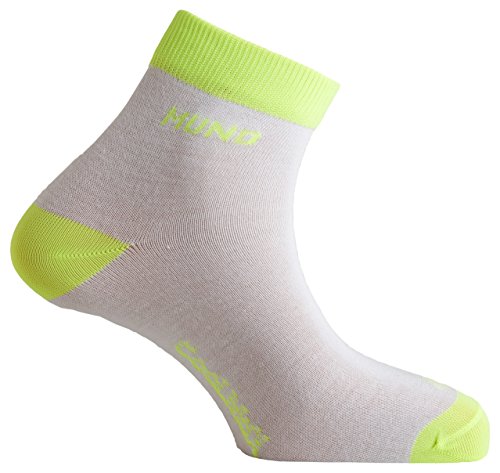 MUND Cycling/Running Socke, Damen, Damen, Cycling/Running, Weiß/Grün, S (34-37) von MUND