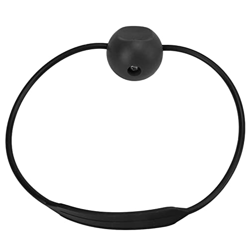 MUNEFE Scuba Unterwasser-Signalgerät, Scuba Tank Banger, Tauch-Tauchflaschen-Zylinderball für Unterwassersignal, Outdoor-Sportarten (Schwarzes Armband + Schwarze Kugel) von MUNEFE