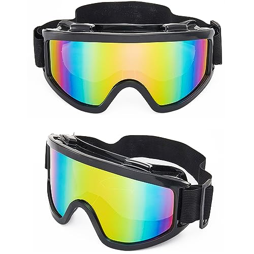 MUSELK Ski Snowboard Brille,Skibrille Anti Fog UV Schutzbrille Motorradbrillen Outdoor Aktivitäten Skifahren Radfahren Snowboard Wandern Augenschutz,Unisex MUSELK Ski Snowboard Brille,Skibrille Anti Fog UV Schutzbrille Motorradbrillen Outdoor Aktivitäten Skifahren Radfahren Snowboard Wandern Augenschutz,Unisex von MUSELK