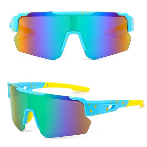 MUSELK Sport Sonnenbrille Herren Damen Fahrradbrille Sunglasses Polarisierte Sonnenbrille für Outdooraktivitäten MTB Rennrad Radfahren Biking Ski Sonnenbrille mit UV400 MUSELK Sport Sonnenbrille Herren Damen Fahrradbrille Sunglasses Polarisierte Sonnenbrille für Outdooraktivitäten MTB Rennrad Radfahren Biking Ski Sonnenbrille mit UV400 von MUSELK