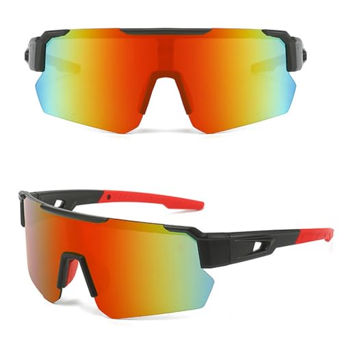 MUSELK Sport Sonnenbrille Herren Damen Fahrradbrille Sunglasses Polarisierte Sonnenbrille für Outdooraktivitäten MTB Rennrad Radfahren Biking Ski Sonnenbrille mit UV400 MUSELK Sport Sonnenbrille Herren Damen Fahrradbrille Sunglasses Polarisierte Sonnenbrille für Outdooraktivitäten MTB Rennrad Radfahren Biking Ski Sonnenbrille mit UV400 von MUSELK