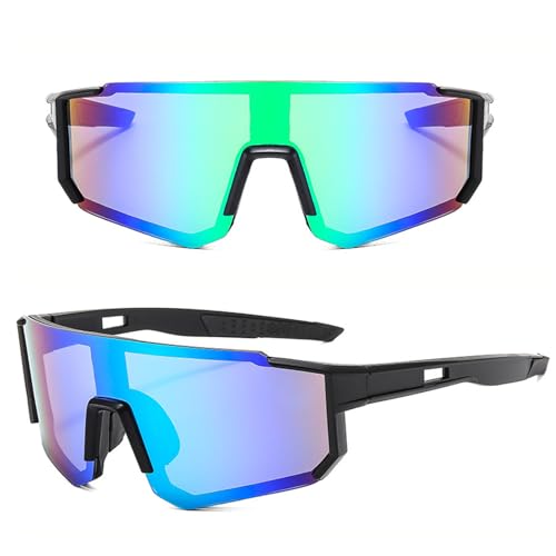 MUSELK Sport Sonnenbrille Herren Damen Fahrradbrille Sunglasses Polarisierte Sonnenbrille für Outdooraktivitäten MTB Rennrad Radfahren Biking Ski Sonnenbrille mit UV400 MUSELK Sport Sonnenbrille Herren Damen Fahrradbrille Sunglasses Polarisierte Sonnenbrille für Outdooraktivitäten MTB Rennrad Radfahren Biking Ski Sonnenbrille mit UV400 von MUSELK