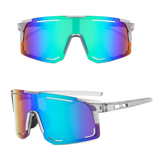 MUSELK Sport Sonnenbrille Herren Damen Fahrradbrille Sunglasses Polarisierte Sonnenbrille für Outdooraktivitäten MTB Rennrad Radfahren Biking Ski Sonnenbrille mit UV400 MUSELK Sport Sonnenbrille Herren Damen Fahrradbrille Sunglasses Polarisierte Sonnenbrille für Outdooraktivitäten MTB Rennrad Radfahren Biking Ski Sonnenbrille mit UV400 von MUSELK