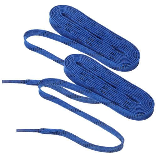 MUSISALY 1 Paar Eishockey Schnürsenkel Rollenschuhriemen professionelle Hockeyschnürsenkel Elastic Shoe Laces Schlittschuhe schnürsenkel Ersatz für Sportschnürsenkel Schnürsenkel für Hockey von MUSISALY