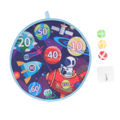 MUSISALY 1 Satz Dartscheibe Mit Klebriger Kugel Klebriger Ball Dartspiel Für Kinder Pädagogisches Spielzeug Dartwurfspielzeug Dartscheibe Spielzeug Dartscheibe Für Kinder Spielzeuge Flanell von MUSISALY