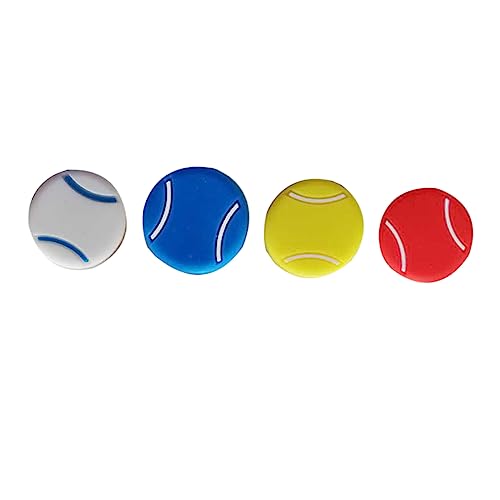 MUSISALY 4 Stück Tennis Absorber Lustige Tennis Dämpfer Tennisschläger Tennis Absorber Tennisschläger Absorber Anti Vibrations Tennis Absorber Tennisschläger Tennis Zubehör von MUSISALY