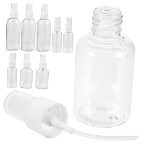 MUSISALY 9St Leere Flasche tragbare Reiseflaschen Kosmetik-Sprühflasche kosmetikbehälter Cosmetic Container su şişesi Reisebehälter für Toilettenartikel kleine Behälter kleine Reiseflaschen von MUSISALY