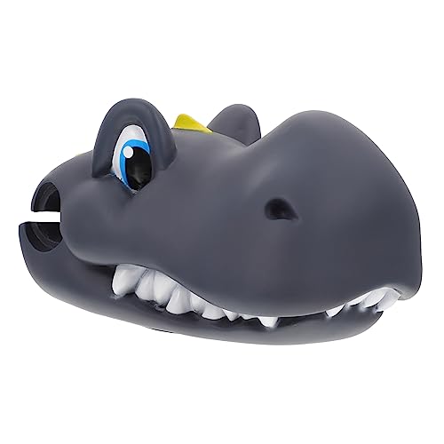 MUSISALY Dinosaurier Kopf Fahrradlenker Dekoration Für Roller Balance Bike Zubehör Grauer Dino Handlebar Ornament Ideal Für Kinderfahrrad Deko MUSISALY Dinosaurier Kopf Fahrradlenker Dekoration Für Roller Balance Bike Zubehör Grauer Dino Handlebar Ornament Ideal Für Kinderfahrrad Deko von MUSISALY