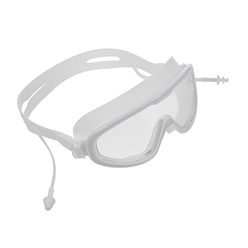 MUSISALY Große Antibeschlag Schwimmbrille Für Erwachsene Aus Wasserdichtem Silikon Ideal Für Herren Und Damen Verstellbarer Gurt Optimaler Tragekomfort Kein Auslaufen UV Schutz von MUSISALY