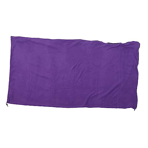 MUSISALY Mittagspausendecke Outdoor Blanket reisedecke schlafsäcke Outdoor-Accessoire Camping Ruhedecke geschmeidige Rasendecke geschmeidige Fleecedecke Picknick-Schlafdecke Vlies Violett von MUSISALY