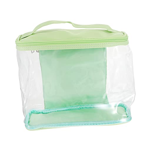 MUSISALY Transparente Kosmetiktasche Gepäck Organizer Reise Organizer Taschen Transparente Tragetaschen Make Up Tasche Mit Reißverschluss Transparente Reise Kulturtasche von MUSISALY