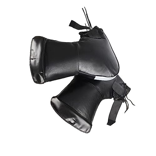 MUTYNE Handschützer Winter-Lenkerhandschuh-Zubehör, universeller Handwärmer, Winddicht, PU-Leder, Motorradgriffe, Handschuhe, Schutzausrüstung von MUTYNE