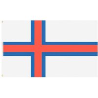 Färöer MUWO "Nations Together" Flagge 90x150cm Färöer MUWO "Nations Together" Flagge 90x150cm von MUWO
