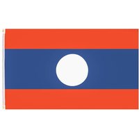 Laos MUWO "Nations Together" Flagge 90x150cm Laos MUWO "Nations Together" Flagge 90x150cm von MUWO
