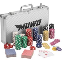 MUWO "All In" Pokerkoffer-Set mit 300 Chips MUWO "All In" Pokerkoffer-Set mit 300 Chips von MUWO