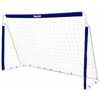 MUWO Fußballtor aus Stahl 240 x 150 cm blau/weiß MUWO Fußballtor aus Stahl 240 x 150 cm blau/weiß von MUWO