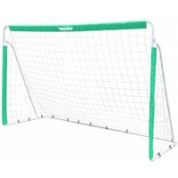 MUWO Fußballtor aus Stahl 240 x 150 cm grün/weiß MUWO Fußballtor aus Stahl 240 x 150 cm grün/weiß von MUWO