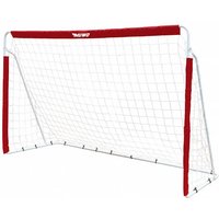 MUWO Fußballtor aus Stahl 240 x 150 cm rot/weiß MUWO Fußballtor aus Stahl 240 x 150 cm rot/weiß von MUWO