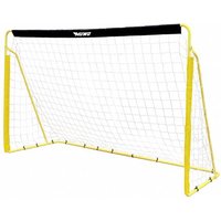 MUWO Fußballtor aus Stahl 240 x 150 cm schwarz/gelb MUWO Fußballtor aus Stahl 240 x 150 cm schwarz/gelb von MUWO
