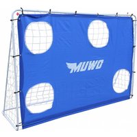 MUWO Fußballtor mit Torwand 217 x 153 cm blau MUWO Fußballtor mit Torwand 217 x 153 cm blau von MUWO