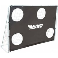 MUWO Fußballtor mit Torwand 217 x 153 cm von MUWO
