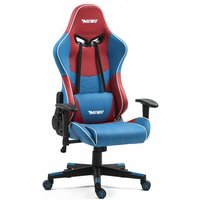 MUWO "Hero" E-Sports Gamingstuhl blau/rot MUWO "Hero" E-Sports Gamingstuhl blau/rot von MUWO