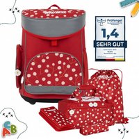 MUWO "Lil Flower" Kinder Schulranzen Set 5-tlg. von MUWO