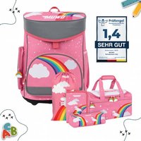 MUWO "Lil Unicorn" Kinder Schulranzen Set 5-tlg. MUWO "Lil Unicorn" Kinder Schulranzen Set 5-tlg. von MUWO