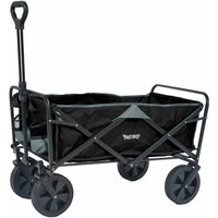 MUWO faltbarer Bollerwagen 100 L, max. 110 kg schwarz MUWO faltbarer Bollerwagen 100 L, max. 110 kg schwarz von MUWO