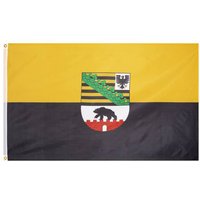 Sachsen-Anhalt MUWO "Deutschland" Flagge 90x150cm Sachsen-Anhalt MUWO "Deutschland" Flagge 90x150cm von MUWO