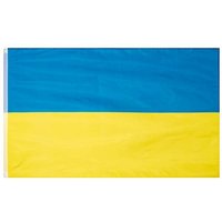 Ukraine Flagge MUWO "Nations Together" 90 x 150 cm von MUWO