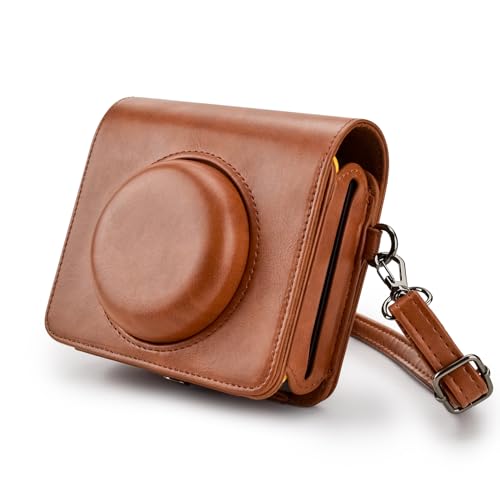 MUZIRI KINOKOO Mini Shot 3 Retro Tasche Kompatibel für Kodak C300R/ Mini Shot 3 Kamera Schutzhülle Ledertasche mit Handschlaufe Braun MUZIRI KINOKOO Mini Shot 3 Retro Tasche Kompatibel für Kodak C300R/ Mini Shot 3 Kamera Schutzhülle Ledertasche mit Handschlaufe Braun von MUZIRI KINOKOO