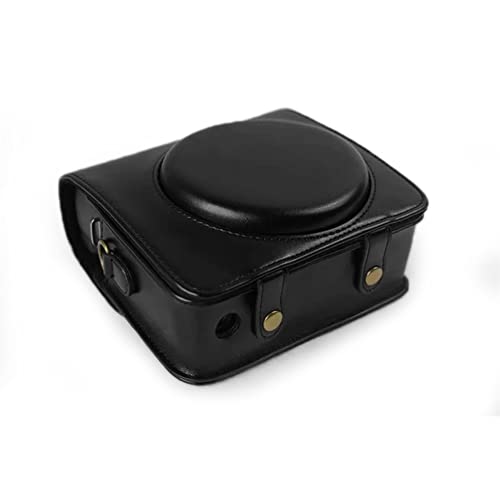 MUZIRI KINOKOO Vintage PU Leder Schutzhülle Kompatibel mit Fuji Instax Square SQ6 Sofortbildkamera mit Abnehmbarem/verstellbarem Schultergurt, Schwarz MUZIRI KINOKOO Vintage PU Leder Schutzhülle Kompatibel mit Fuji Instax Square SQ6 Sofortbildkamera mit Abnehmbarem/verstellbarem Schultergurt, Schwarz von MUZIRI KINOKOO