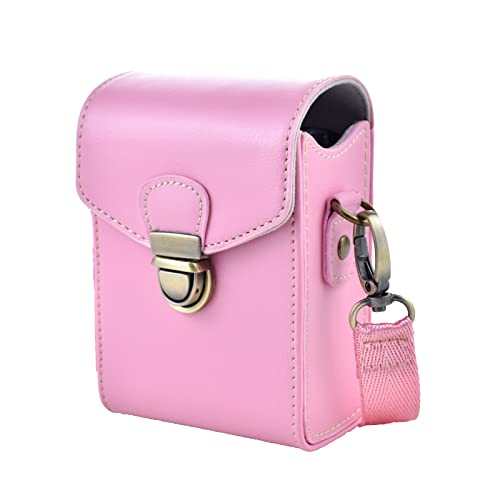 Ricoh GR Tasche, MUZIRI KINOKOO Kameratasche Leder Schutzhülle - kompatibel für Sony RX100-VII Version/Ricoh GR Serie/Canon G7X2 /G7X3 /SX720 /SX730 /SX740 /G9X/ G9X II Kamera - Rose Ricoh GR Tasche, MUZIRI KINOKOO Kameratasche Leder Schutzhülle - kompatibel für Sony RX100-VII Version/Ricoh GR Serie/Canon G7X2 /G7X3 /SX720 /SX730 /SX740 /G9X/ G9X II Kamera - Rose von MUZIRI KINOKOO