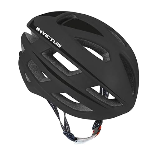 MVTEK Unisex – Erwachsene Casco Nero Helm Invictus schwarz, L 57-61cm von MVTEK