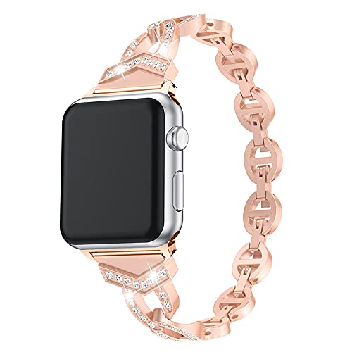 Armband Diamond Kompatibel mit Apple Watch SE 44mm Edelstahl, Glitzer Replacement Band Metall Ersatzarmbänder Kompatibel mit iWatch Ultra 1 2 49mm 46mm 45mm 44mm 42mm Serie SE/10/9/8/7/6/5/4/3/2/1 Armband Diamond Kompatibel mit Apple Watch SE 44mm Edelstahl, Glitzer Replacement Band Metall Ersatzarmbänder Kompatibel mit iWatch Ultra 1 2 49mm 46mm 45mm 44mm 42mm Serie SE/10/9/8/7/6/5/4/3/2/1 von MXFDOKD