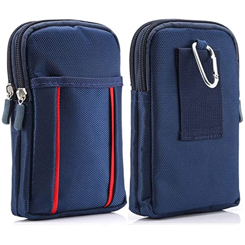 Doppelschicht Handy Gürteltasche, Hüfttaschen Handy Klein, Universal Mini Handy Tasche Mini Handy Smartphone Beutel Bügel Bauchtasche Vertikal Taille Tasche mit Kartenfach Alle Telefone Unter 6.9 Zoll Doppelschicht Handy Gürteltasche, Hüfttaschen Handy Klein, Universal Mini Handy Tasche Mini Handy Smartphone Beutel Bügel Bauchtasche Vertikal Taille Tasche mit Kartenfach Alle Telefone Unter 6.9 Zoll von MXFDOKD